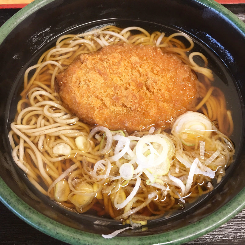 コロッケそば(成田駅そば )