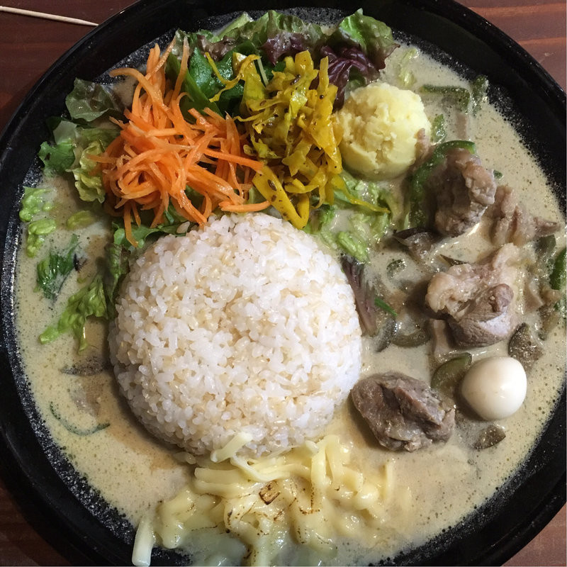 グリーンカレー(ハチヤカレー)