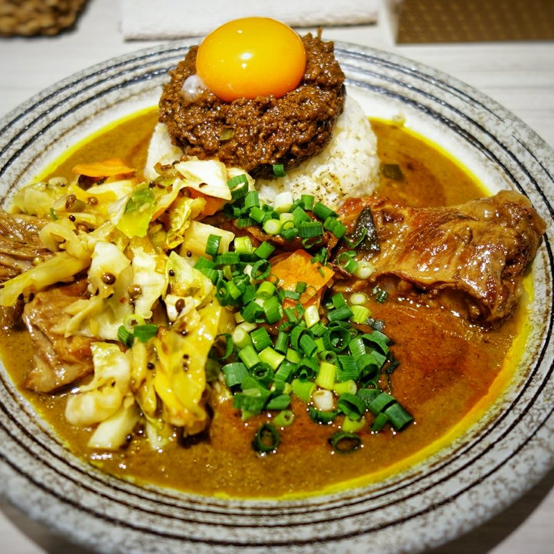 キーマカレー Mix小(豚・中華アチャール)(吉田カレー  )