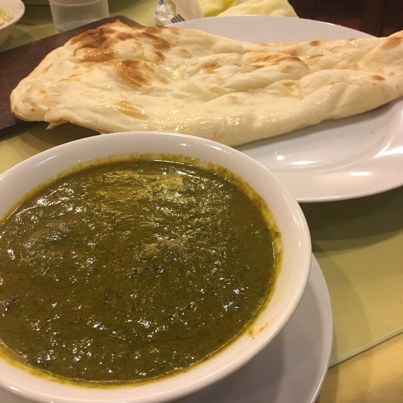 日替わりカレーセット(ムルグパラク)(インドキッチン)