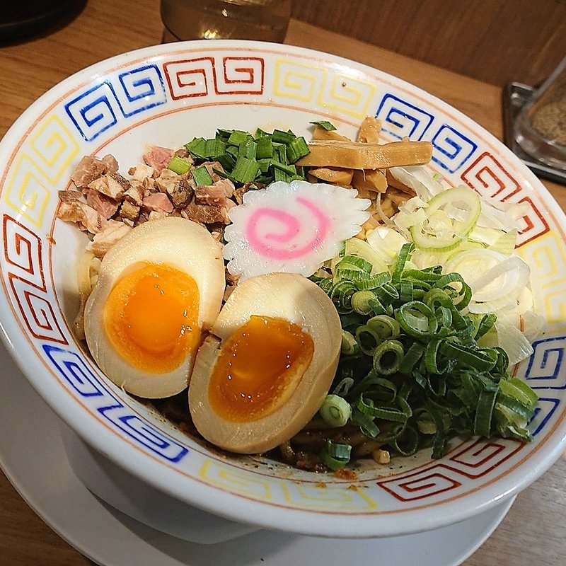 油そば(サバ6製麺所 鶴橋店)