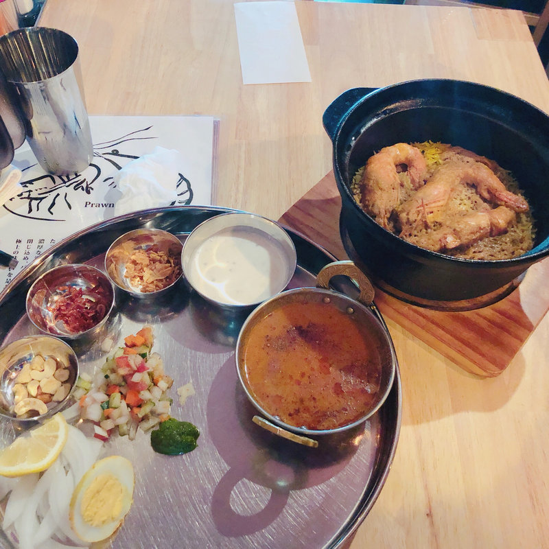 エビビリヤニ(ダイヤモンドビリヤニ)