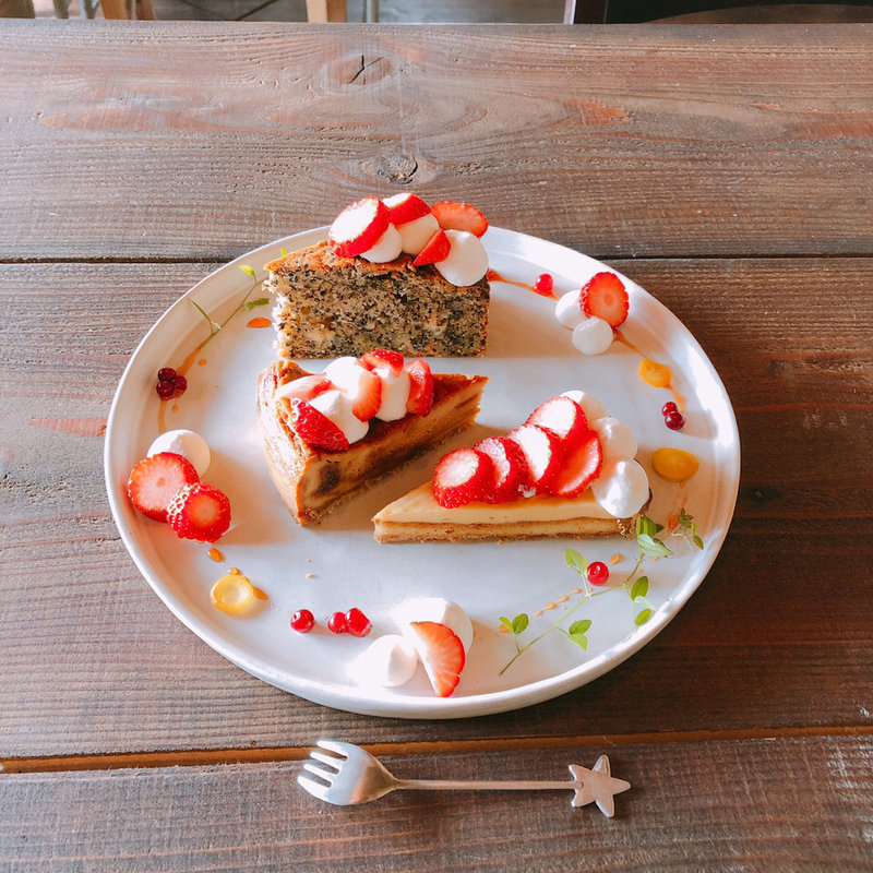 いちごスイーツ(コーヒーくろねこ舎)