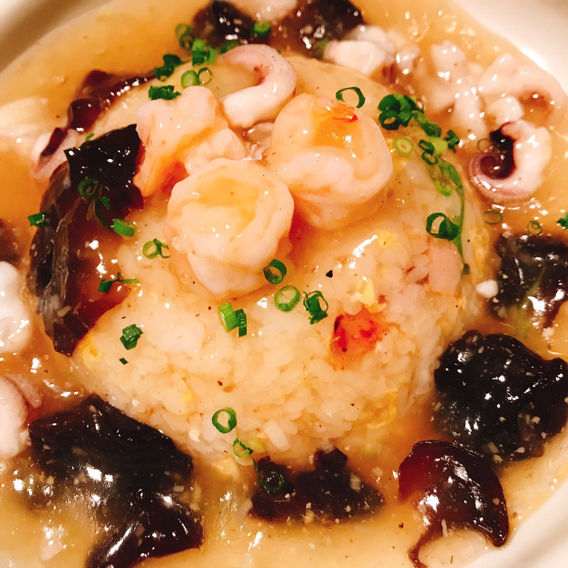 亀SP チャーハン（あんかけバージョン）(味市場 亀)