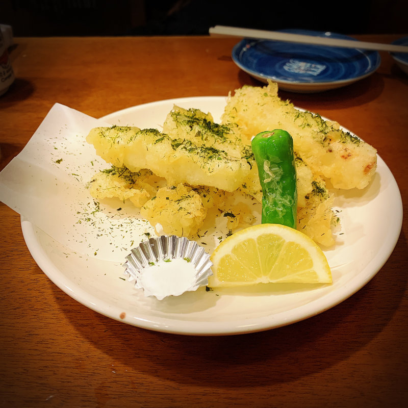 長芋天ぷら(いろは寿司)