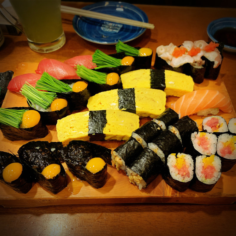 寿司盛り合わせ(いろは寿司)