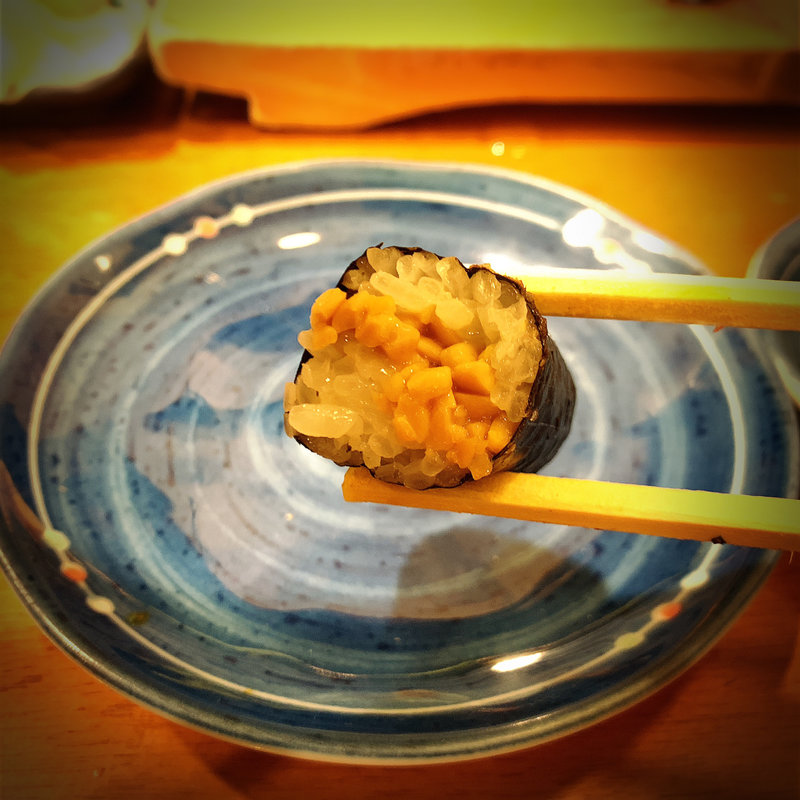 納豆細巻き(いろは寿司)