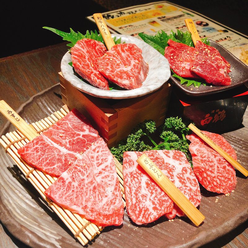 特上和牛盛り合わせ(やざわ )