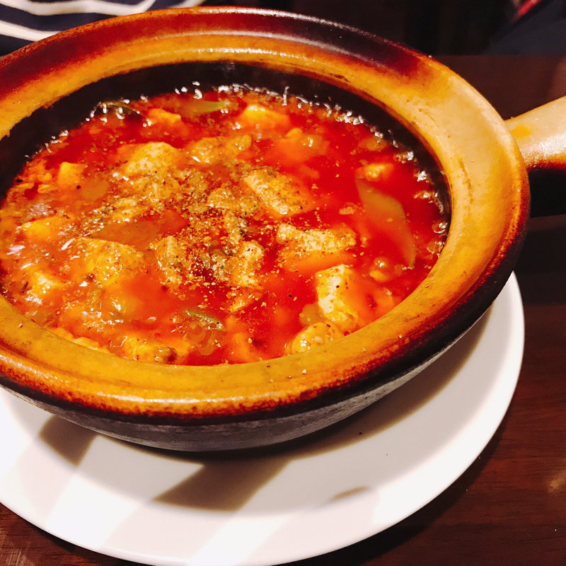 四川麻婆豆腐ランチ(中華銘菜 圳陽)