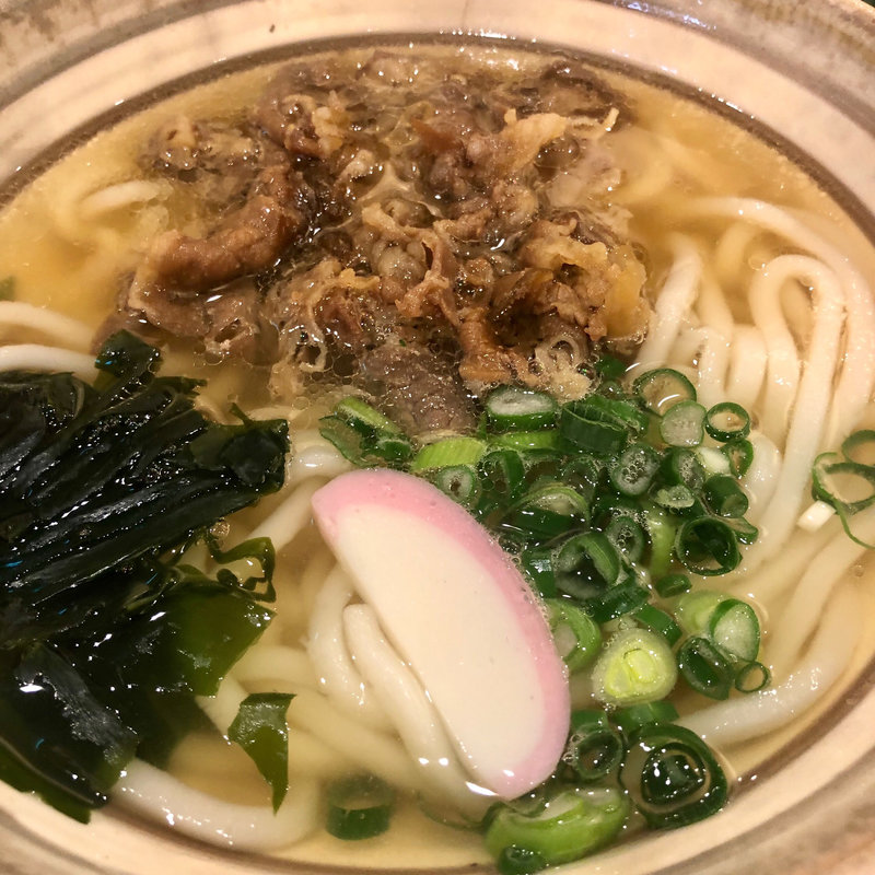 肉うどん(博多うどん よかよか 有楽町店)