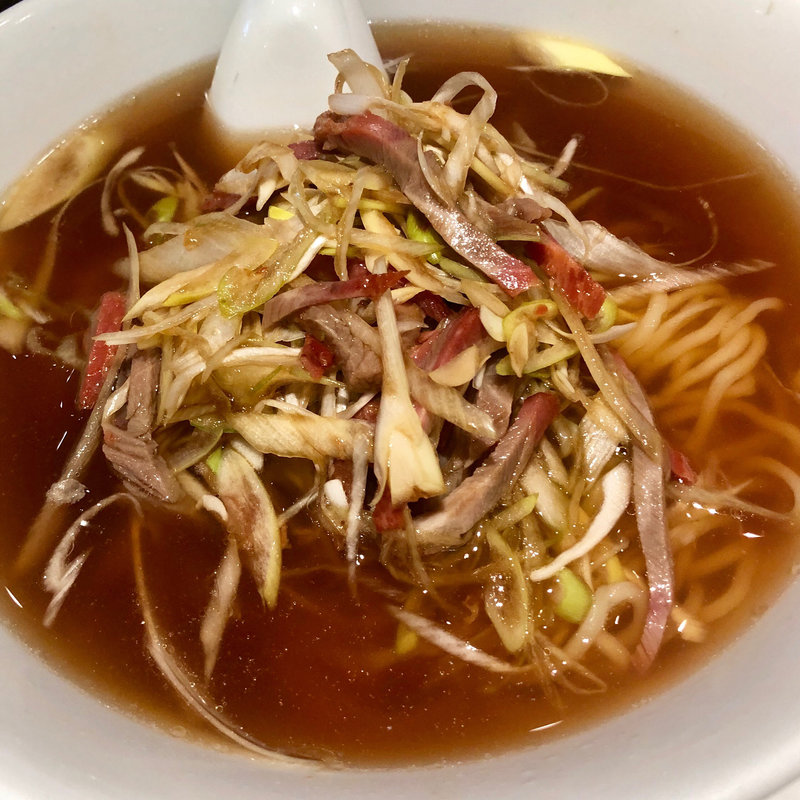 葱そば(梅蘭 アコルデ代々木上原店)