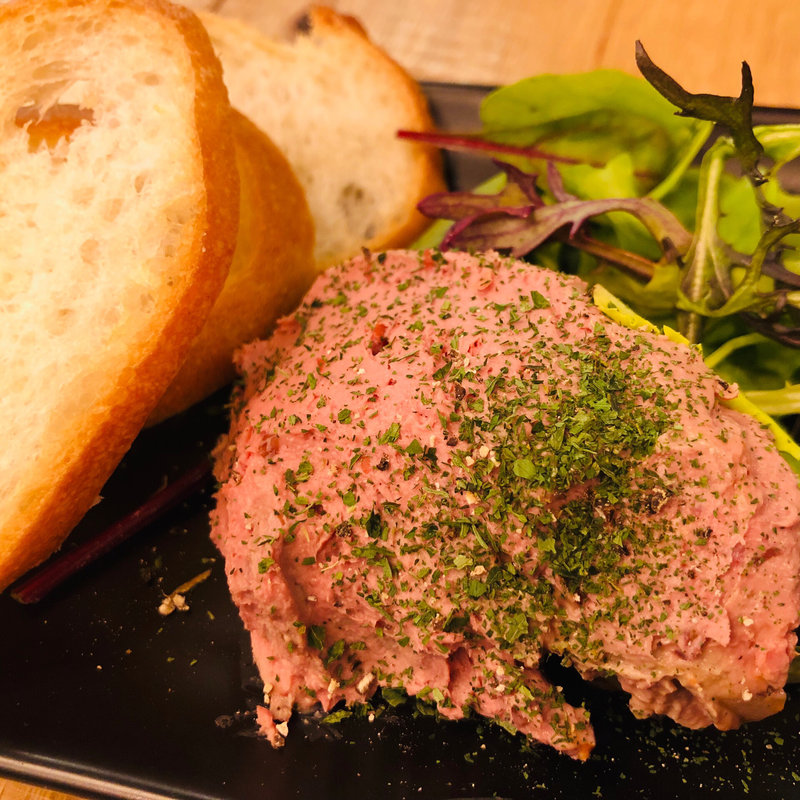 鶏レバースモークのパテ(キャンティーナ グランエミオ所沢東口店)