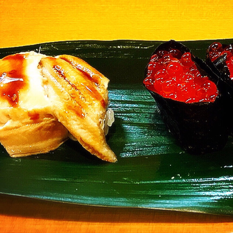 穴子とイクラ(すし健 白島支店 )