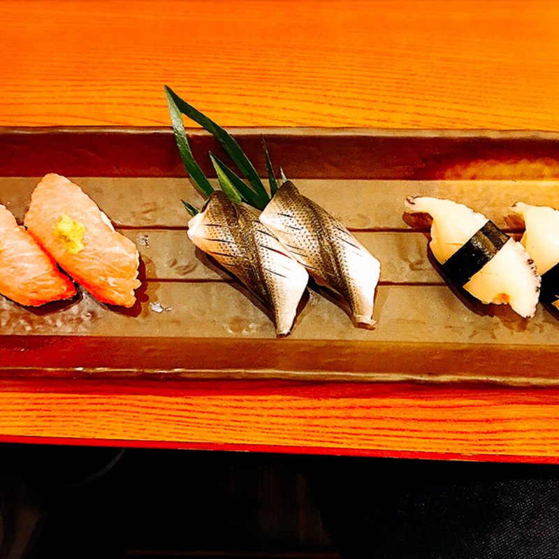 カマとろ、コハダ、アワビ(すし健 白島支店 )