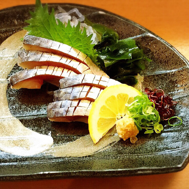 シメサバのお造り(すし健 白島支店 )