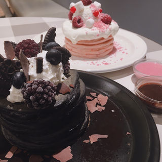 期間限定 cute or cool pancake ブラックベリー(ジェイエスパンケーキカフェ 立川店 （j.s. Pancake cafe）)