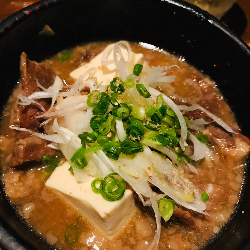 牛すじ煮込み(焼とりの八兵衛 天神店)