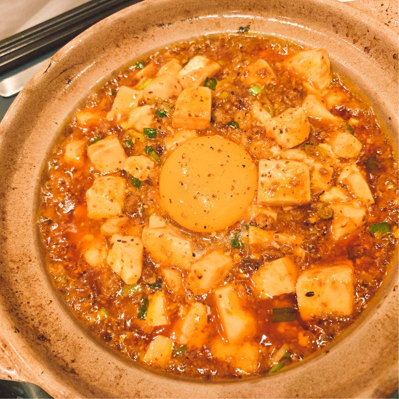 鍋焼き麻婆丼(侑久上海 天神店)
