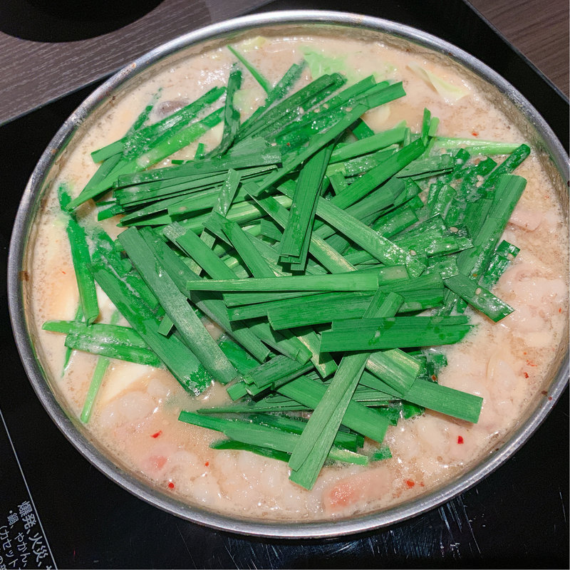 味噌もつ鍋(博多もつ鍋 やま中 赤坂店)