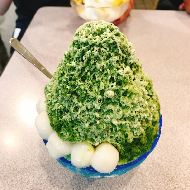 宇治金時ソフト(甘味処 角屋)