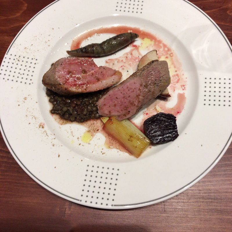 お肉(米と葡萄)