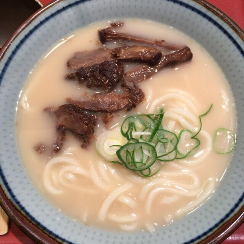 牛スジ饂飩(温)(とみ坂 )
