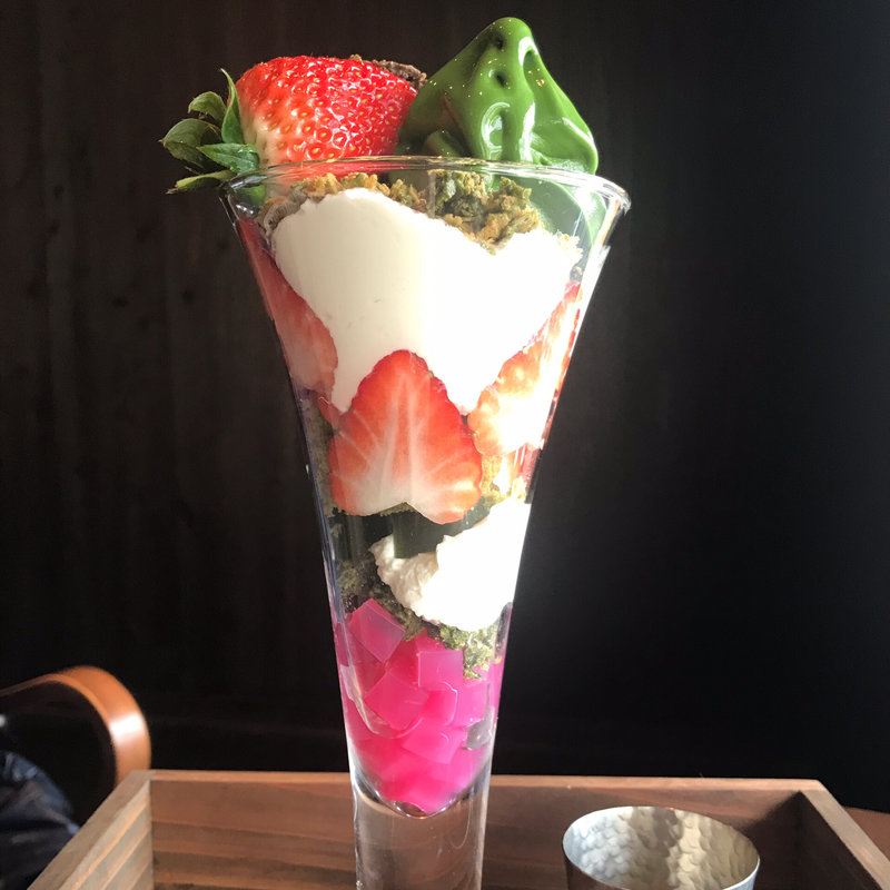 抹茶パフェ(辻利兵衛本店 )