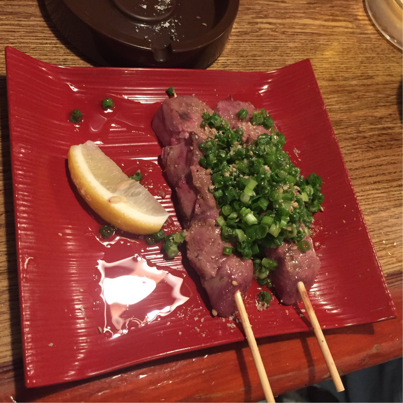 鳥肝スペシャル(闘鶏 本店 （しゃも）)