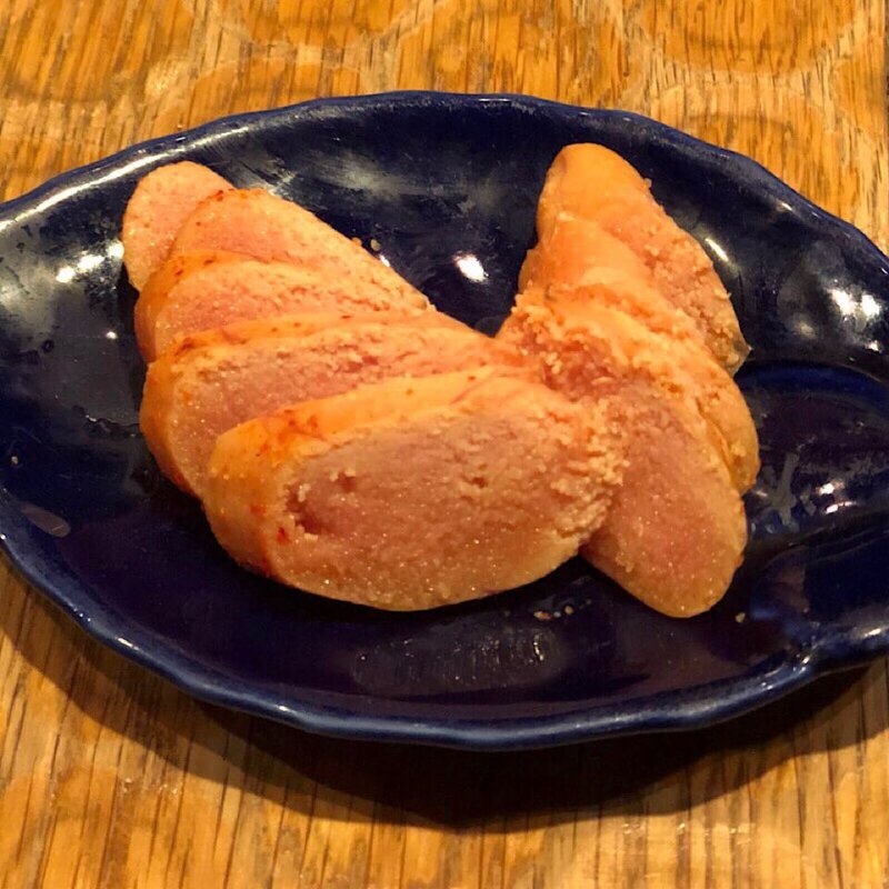 明太子丸ごと一本燻製(十番右京)