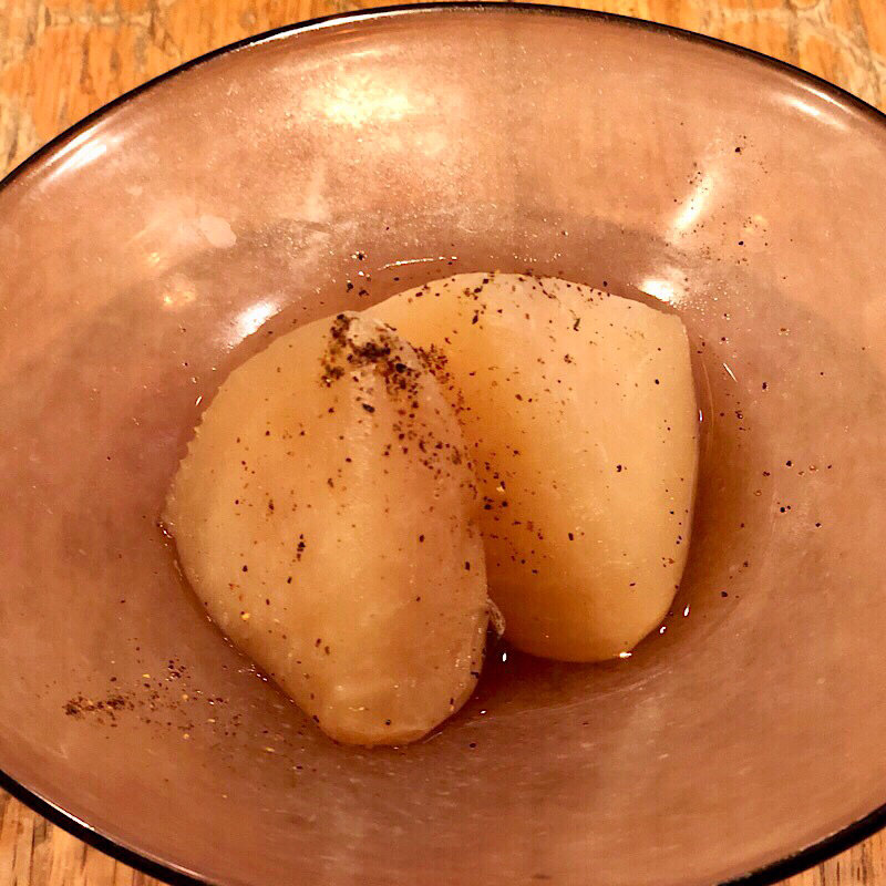 聖護院かぶのおでん(十番右京)