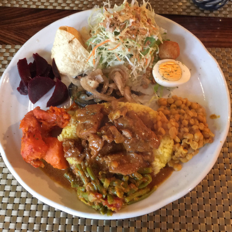 スリランカカレーランチセット(アレンカレン 恵我之荘店 （ALLEN KAREN）)