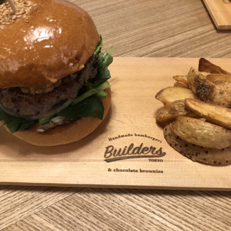 マッシュルームバーガー(ビルダーズ （Builders）)