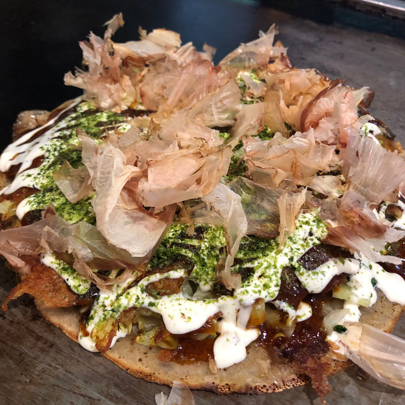 かしみん焼定食(kichitei月の笑 )