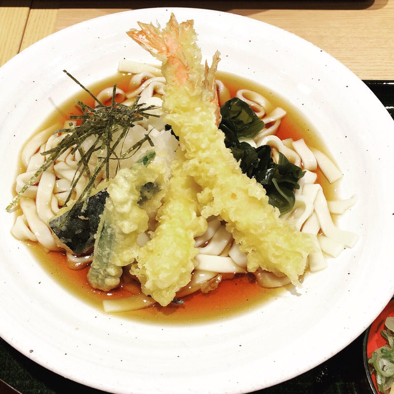 エビ天おろしきしめん(宮きしめん 駿)