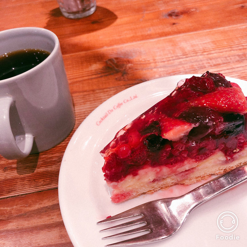 チェリーベリータルトセット(コクテル堂コーヒー 二子玉川店)