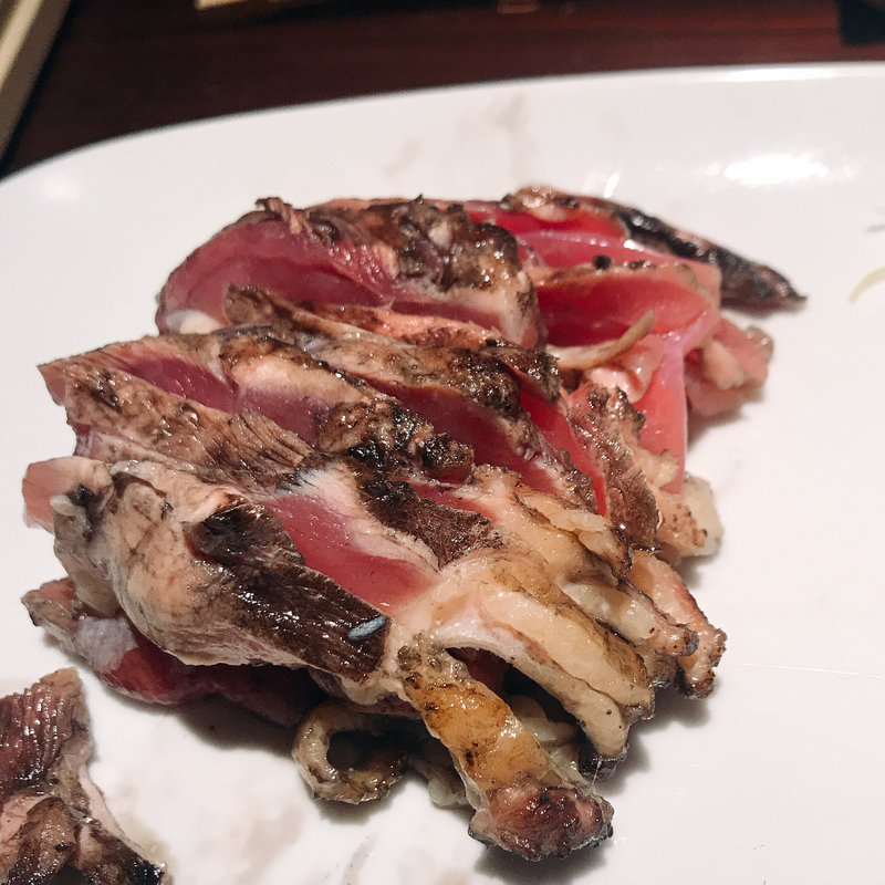 地鶏たたき(江島流地どり家道場 浜口店 （えじまりゅうじどりやどうじょう）)