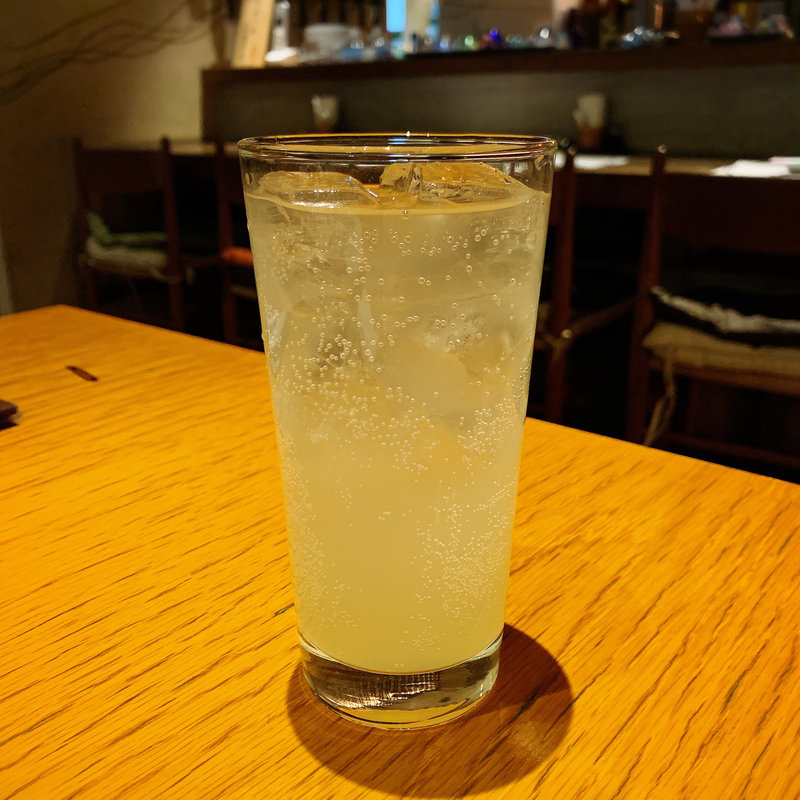 ゆずはちみつシロップのサワー(べるまっしゅ )