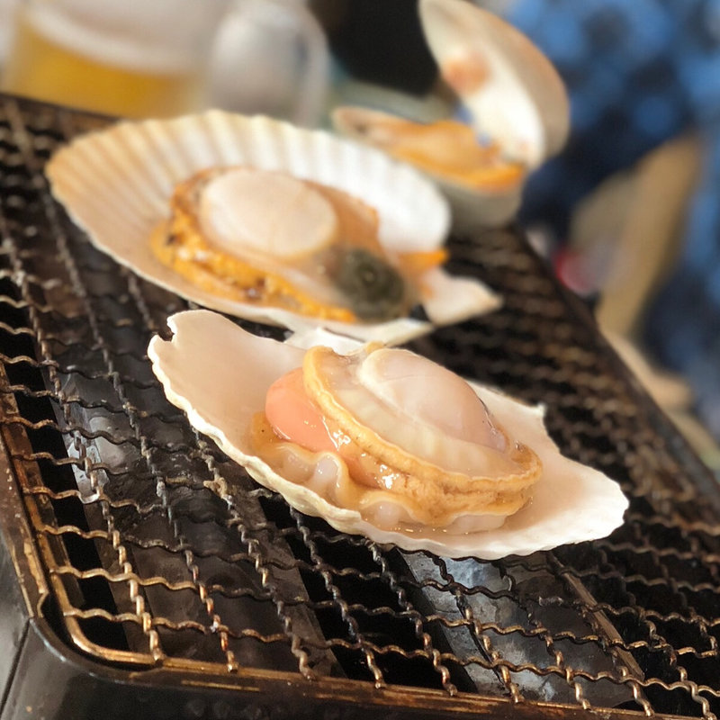 ホタテ(磯丸水産 中洲国体道路店)