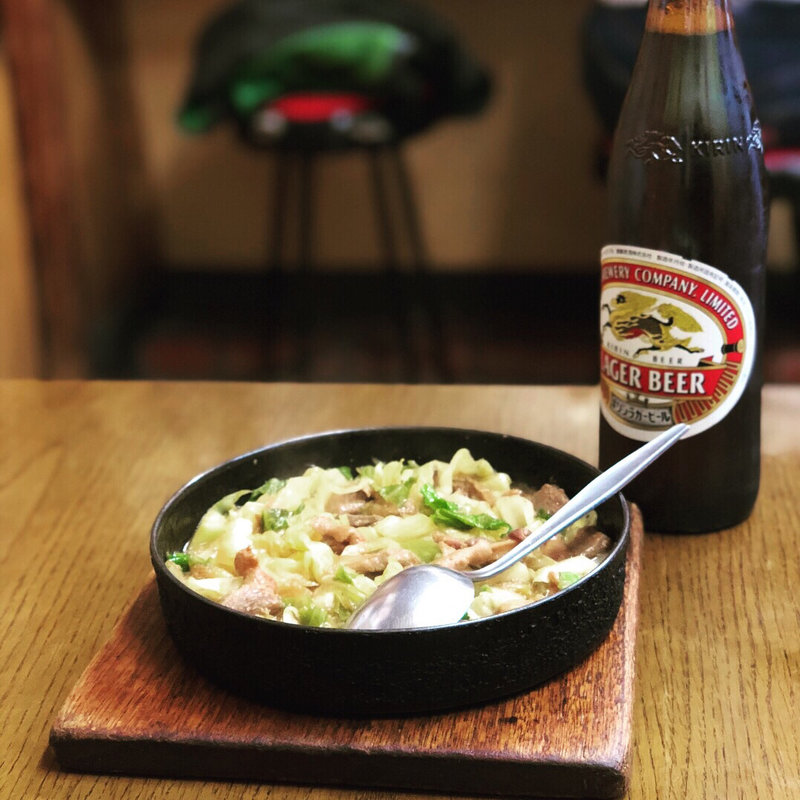 ホルモン鉄板(ふなこし )