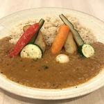 豆と野菜のスパイシーカレー