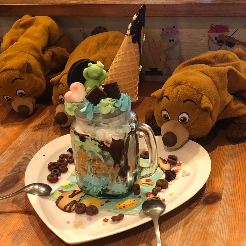 究極のチョコミントパフェ(Baby King Kitchen)