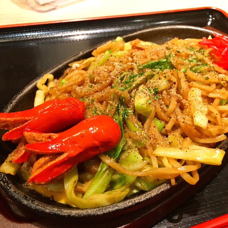 鉄板富士宮焼そば(静岡市立日本平動物園レストハウス )
