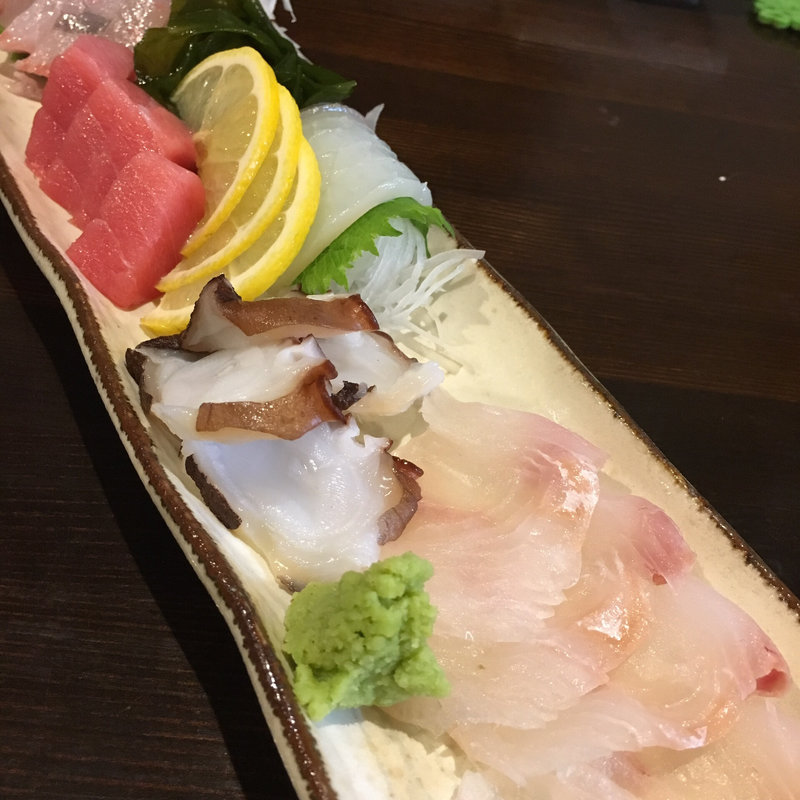 刺し盛り5点(旬味旬菜 大和)