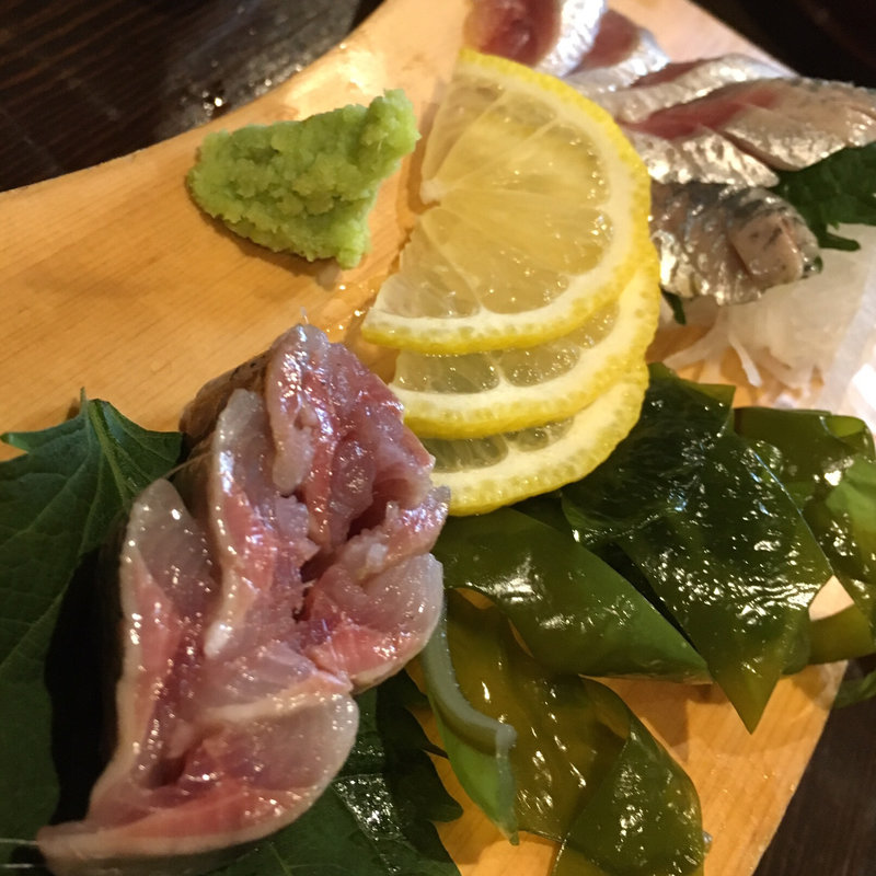 イワシ刺(旬味旬菜 大和)
