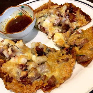 海鮮チーズチヂミ(旬味旬菜 大和)