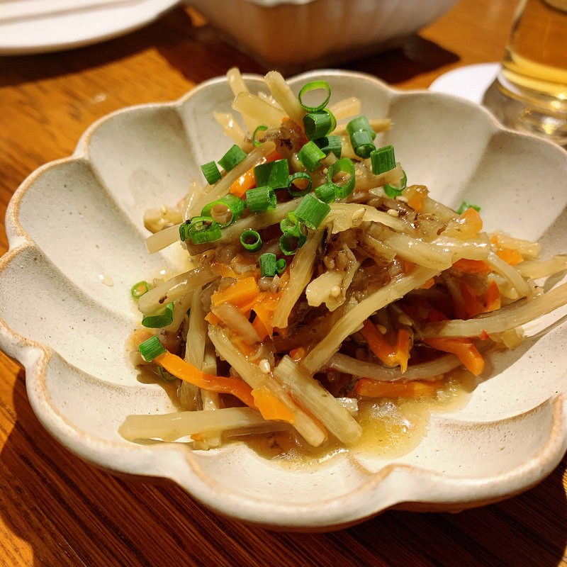 キンピラごぼう(メシ酒場 鈴木ちゃん)