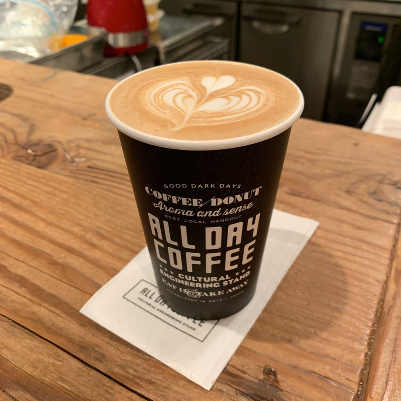 メープルラテ(ALL DAY COFFEE)