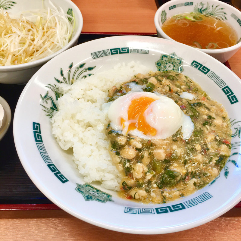 バジルチキンライス(日高屋 成増北口店)