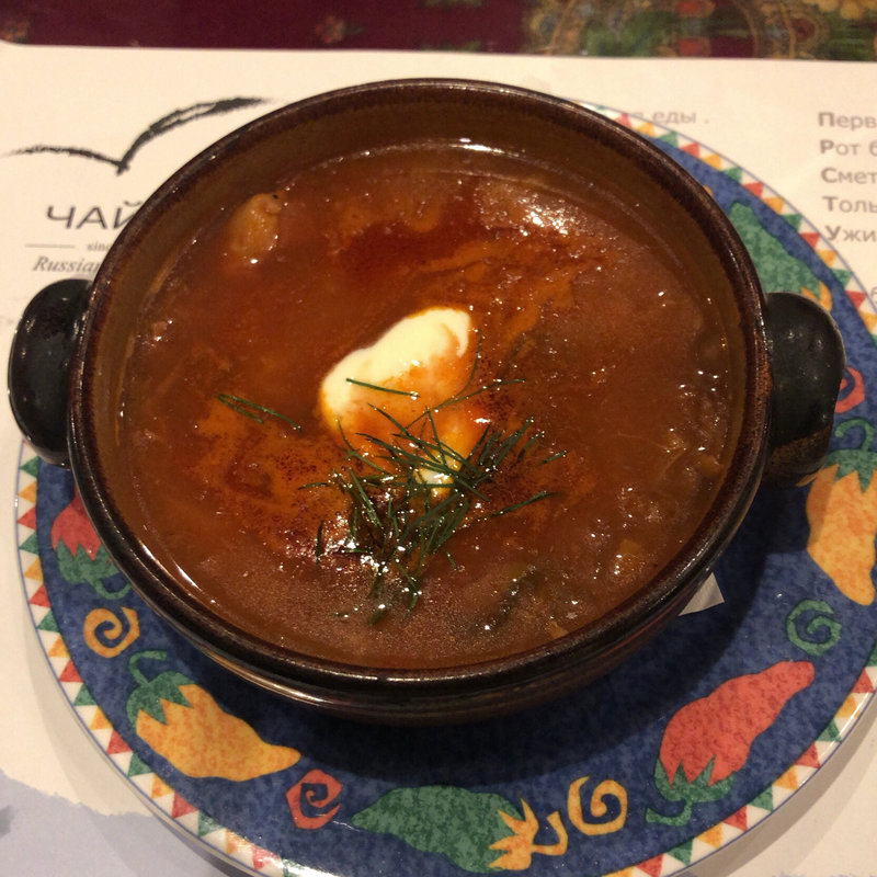 ボルシチ(チャイカ)