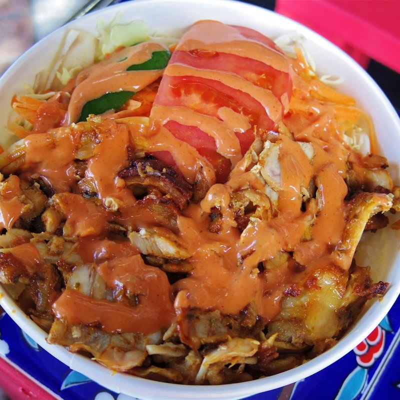 トルコのドネル丼(トルコ料理　ボンジュック )